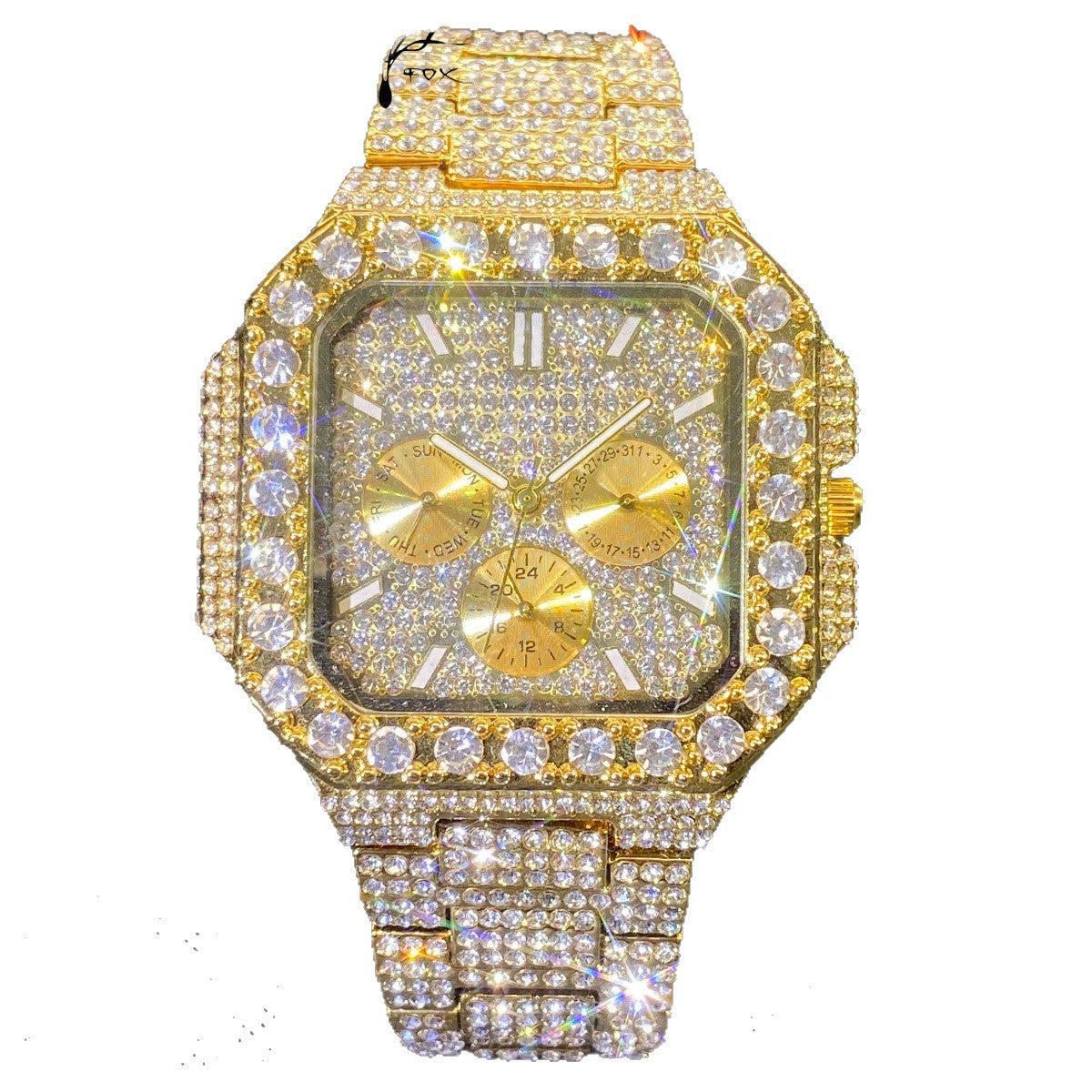 luminous diamond Men's Watch