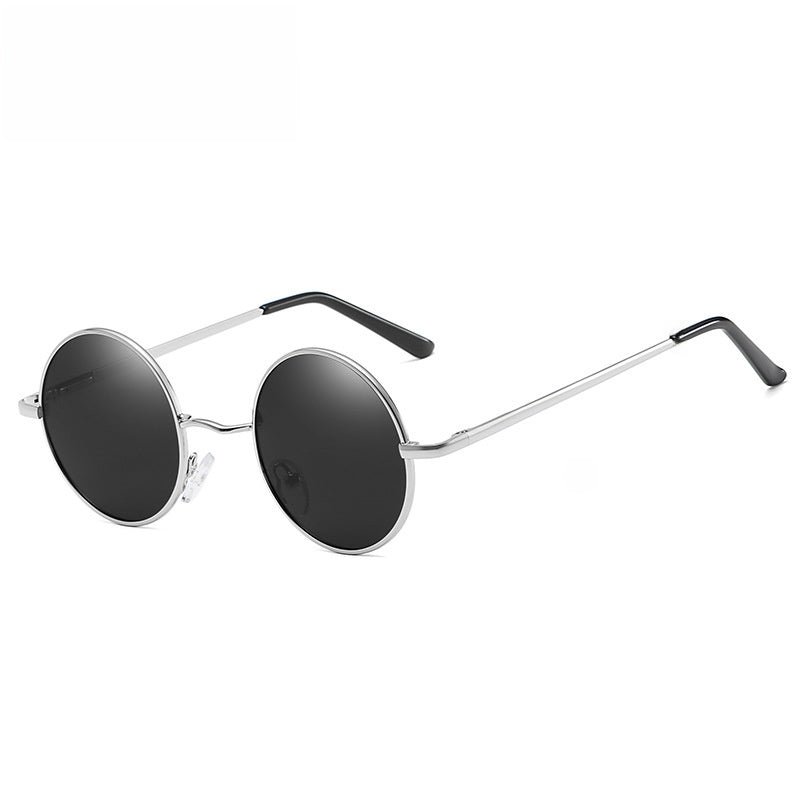 Round-framed sunglasses