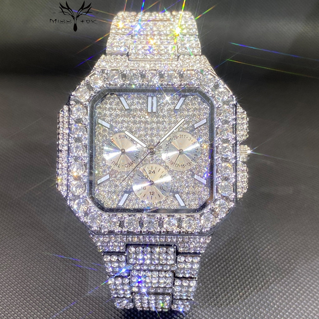 luminous diamond Men's Watch