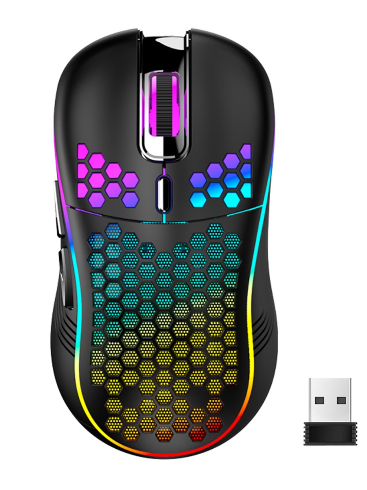 Ice Desktop Hollow Wireless Mouse