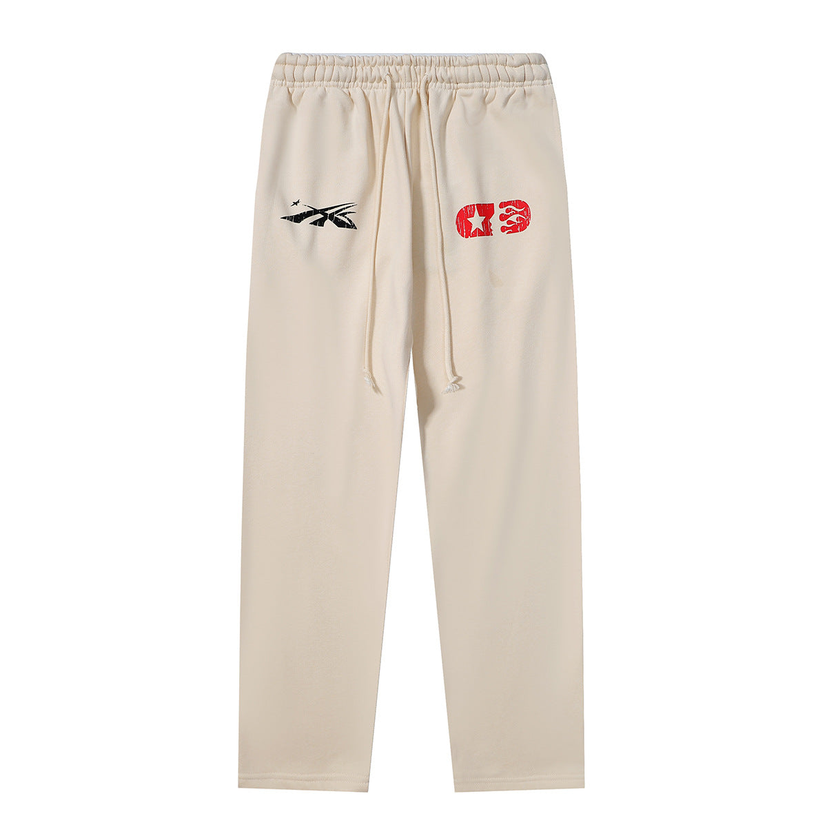 Retro Cotton Hoodie and Sweatpants Set