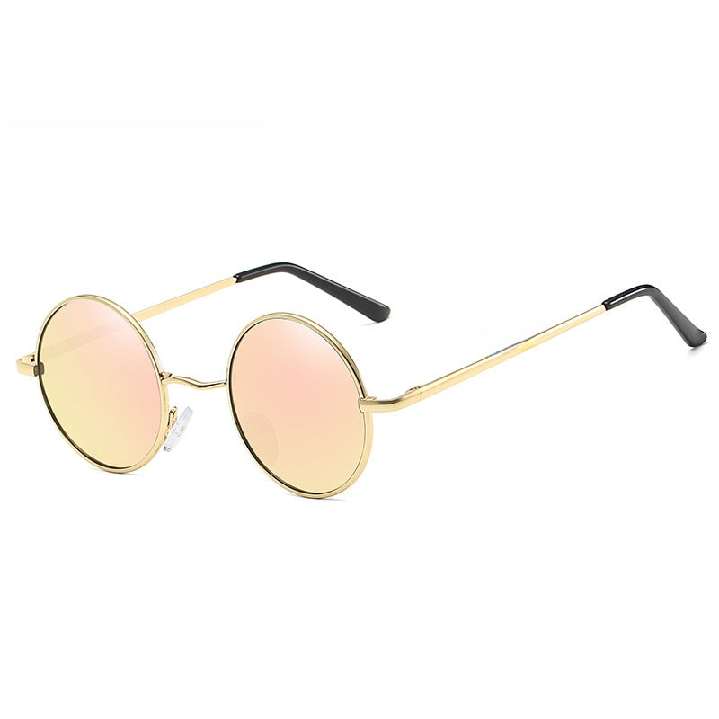 Round-framed sunglasses
