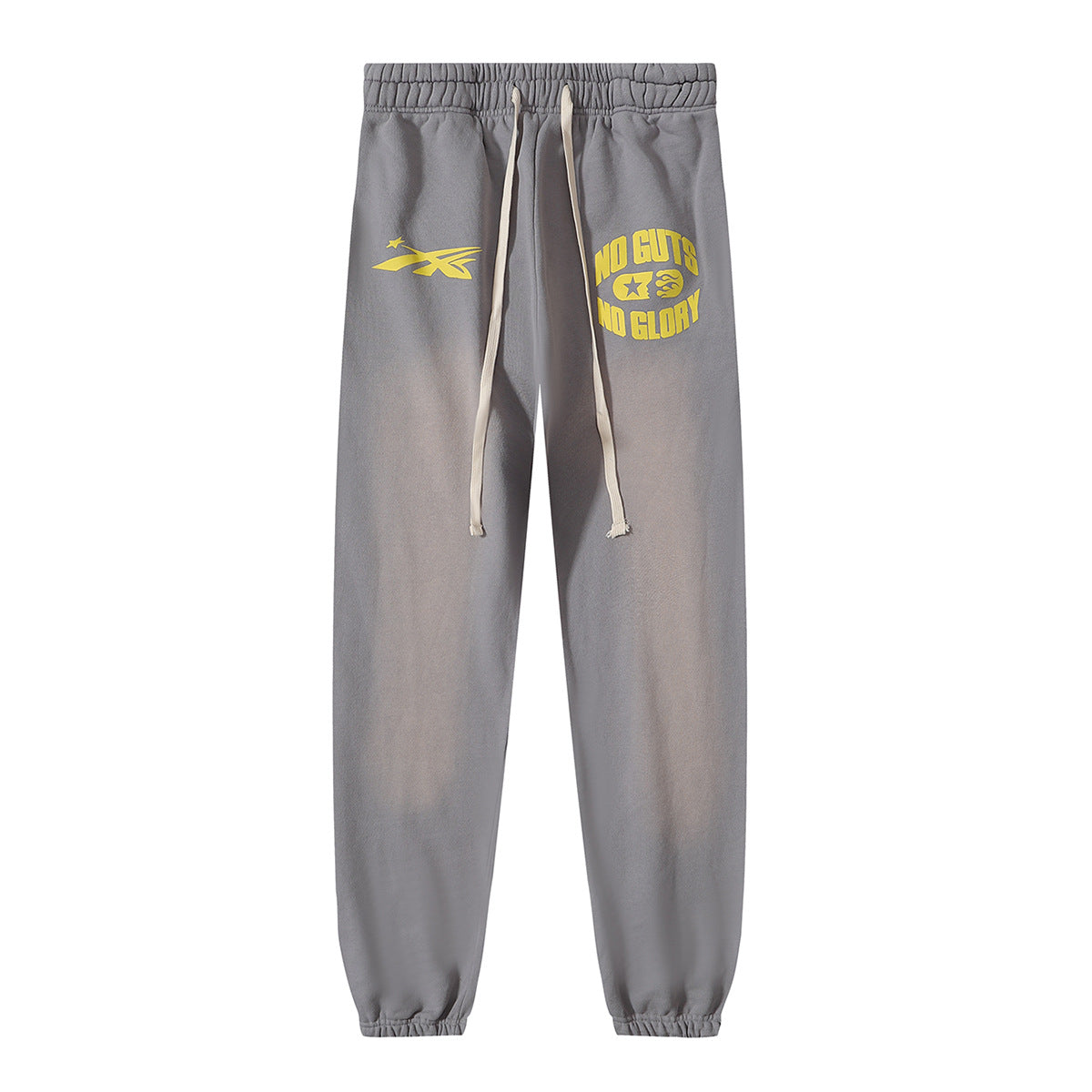 Retro Cotton Hoodie and Sweatpants Set