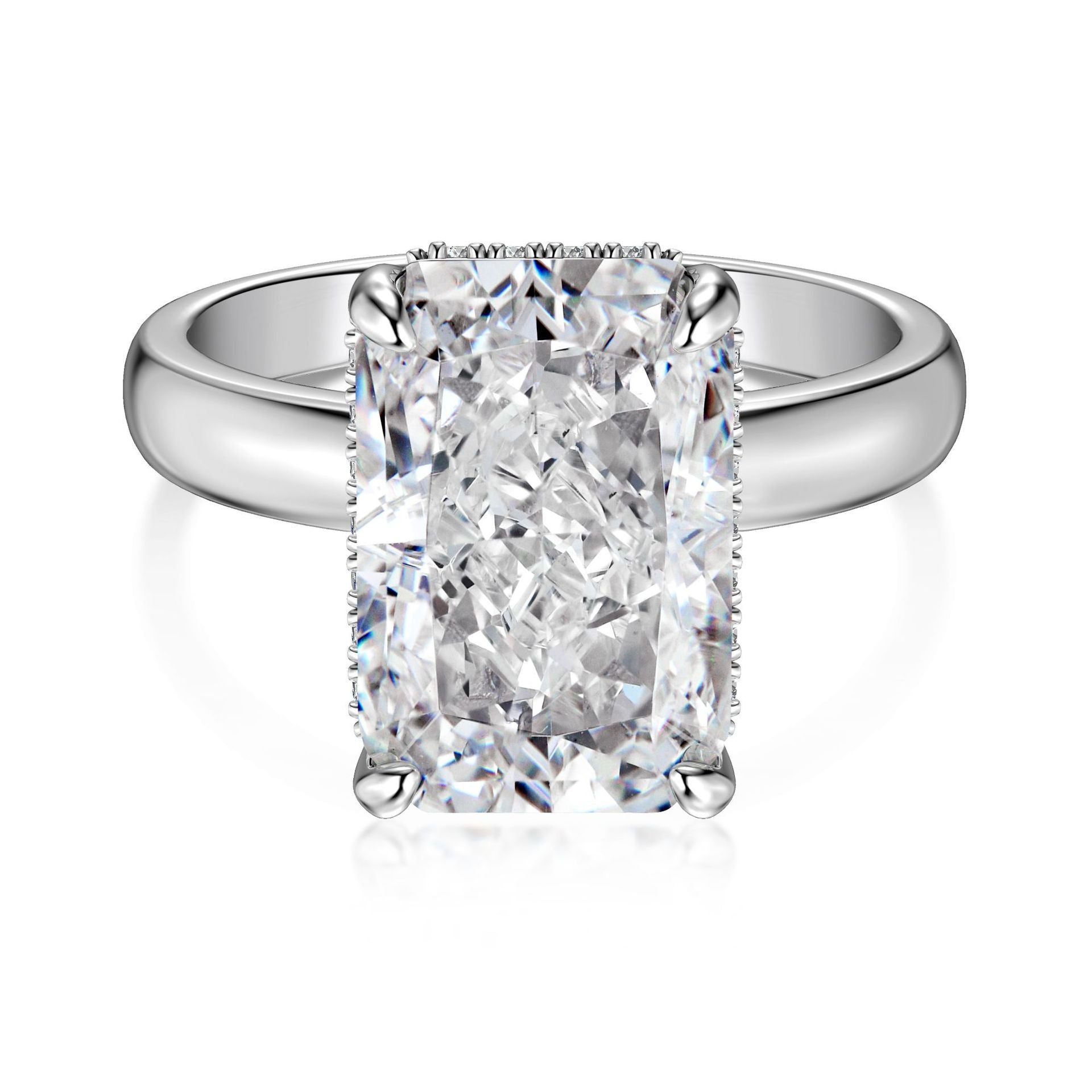 S925 Sterling Silver Zircon Ring