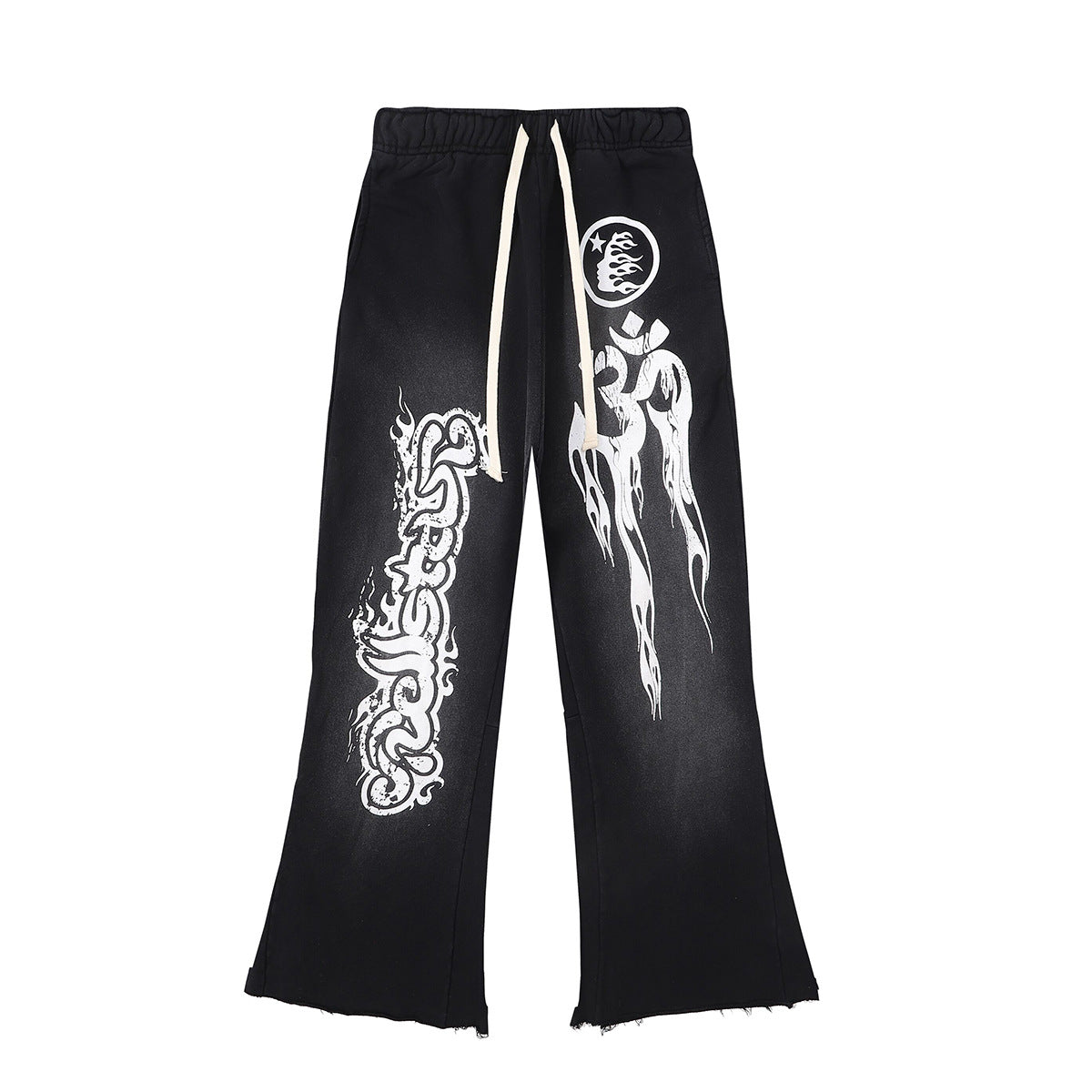 Retro Cotton Hoodie and Sweatpants Set