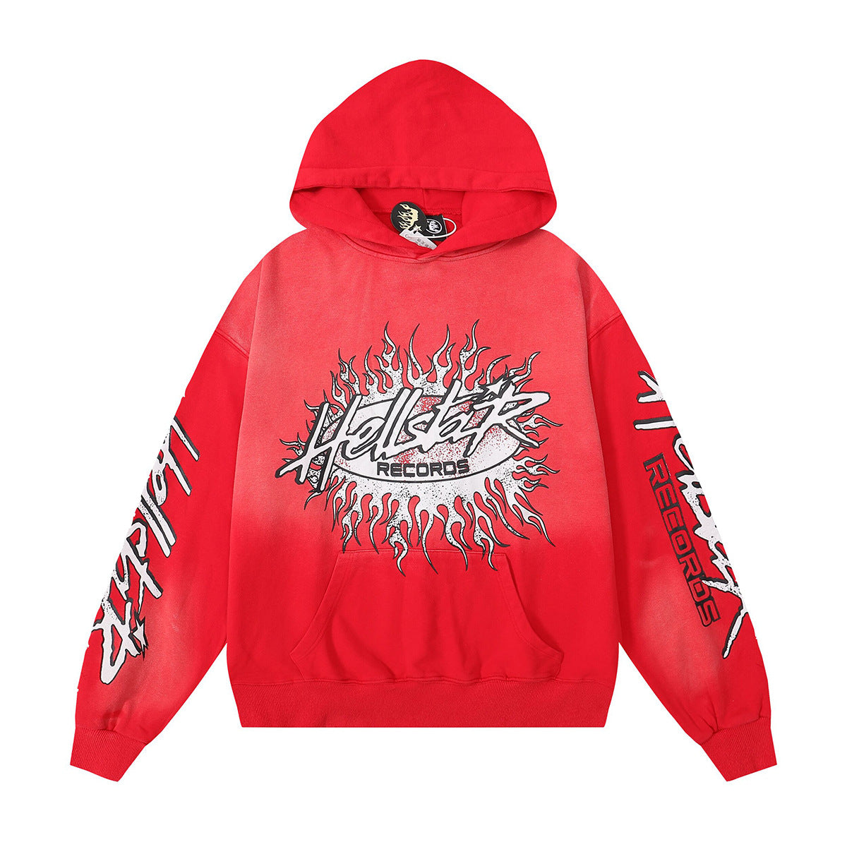Retro Cotton Hoodie and Sweatpants Set