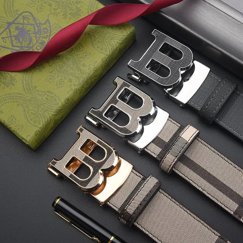 Luxury Brand Men Belt High Quality Leather