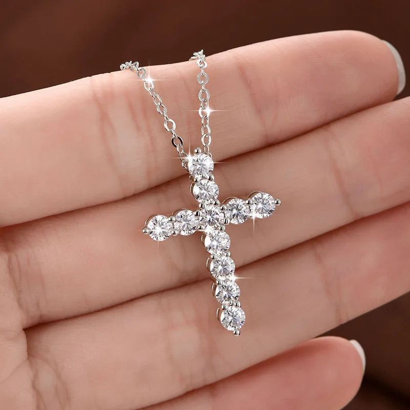 Moissanite Necklace GRA Certified
