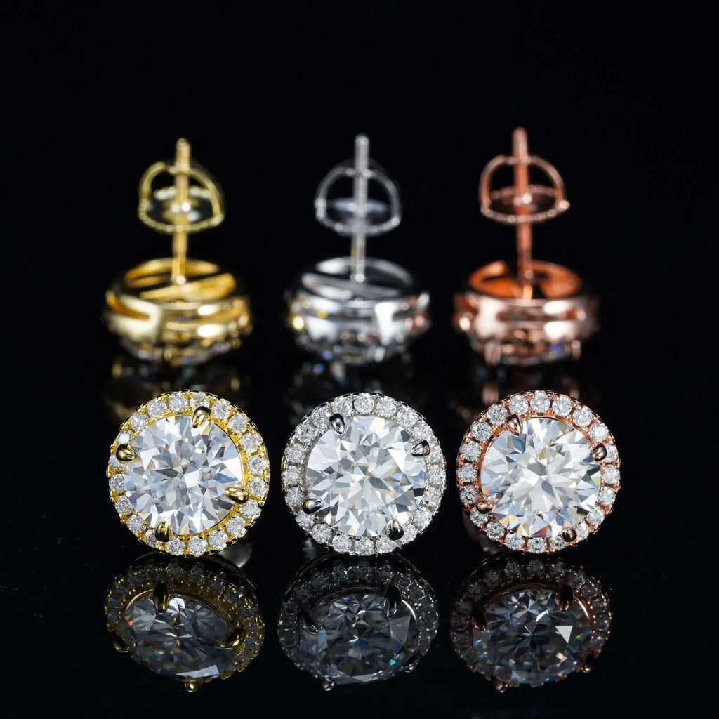 Moissanite  Earring