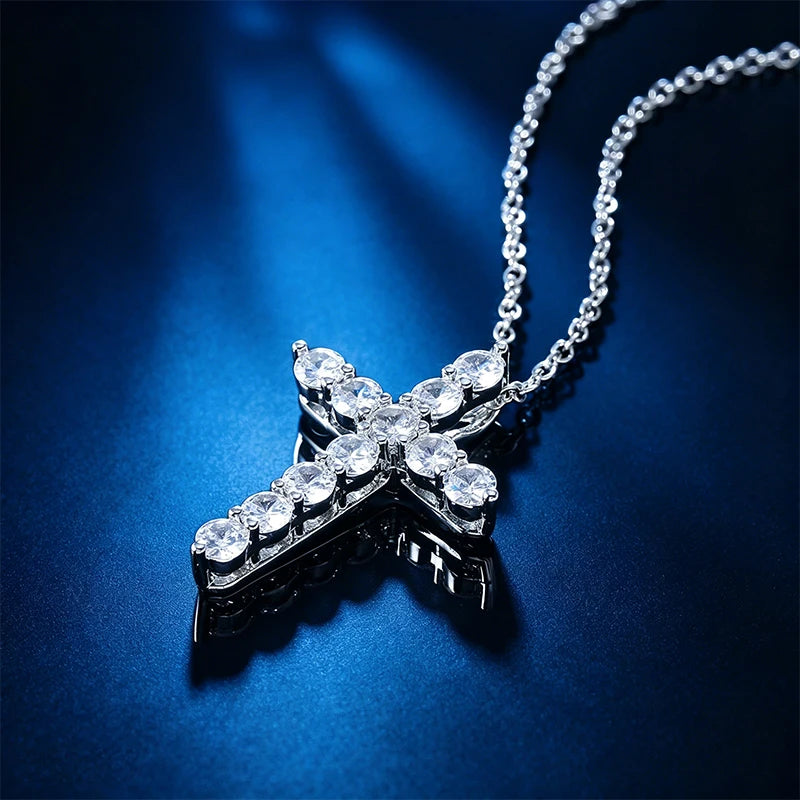 Moissanite Necklace GRA Certified
