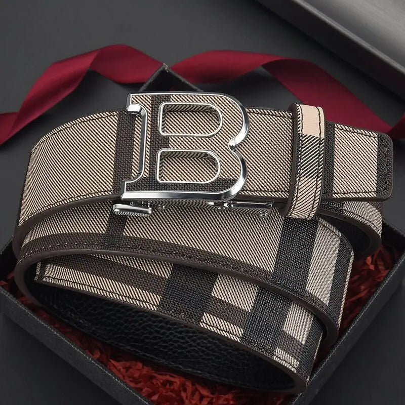 Luxury Brand Men Belt High Quality Leather