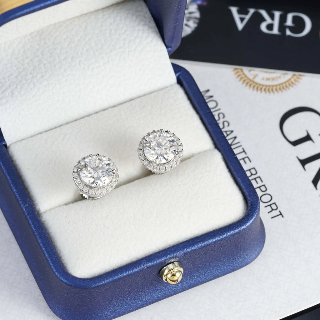 Moissanite  Earring