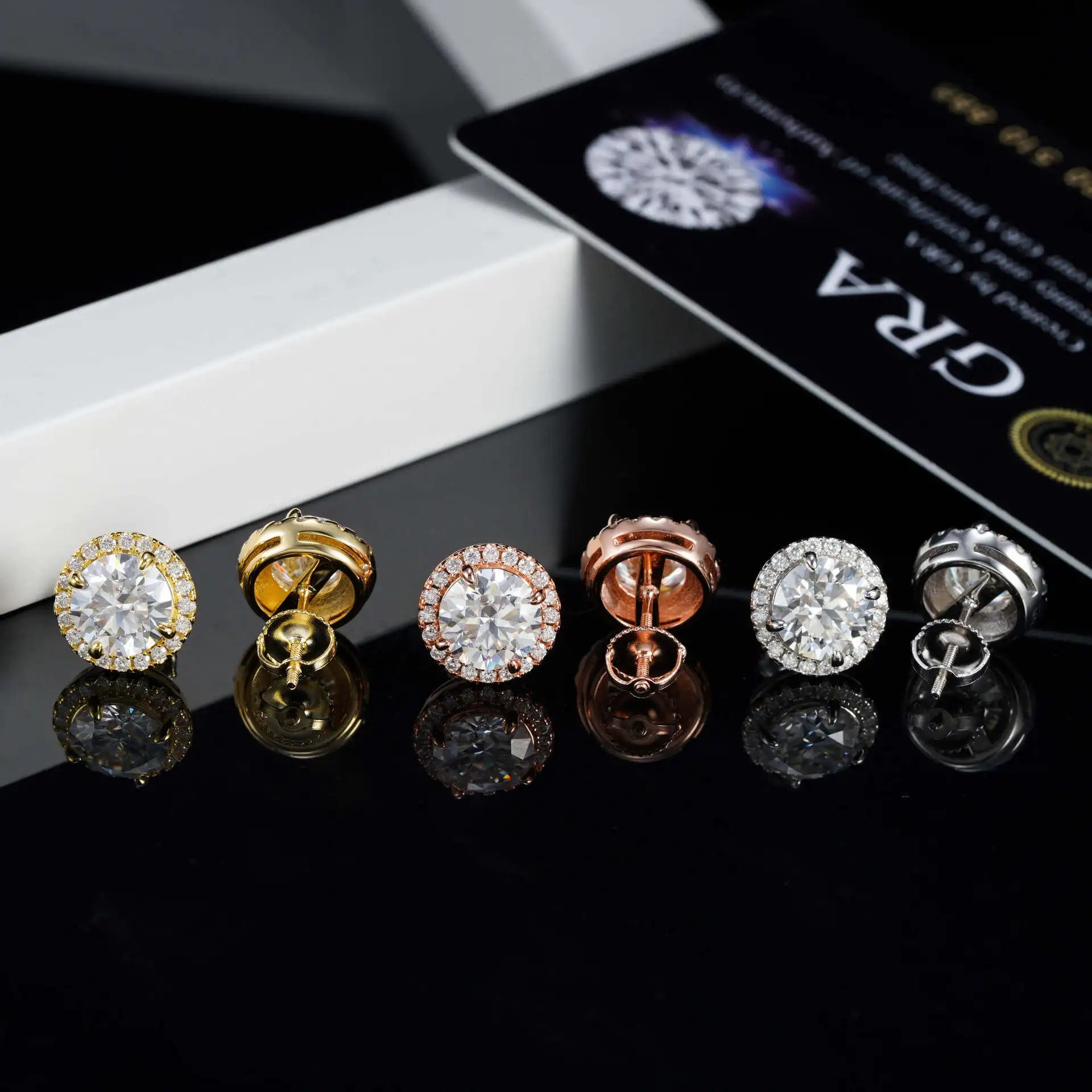 Moissanite  Earring