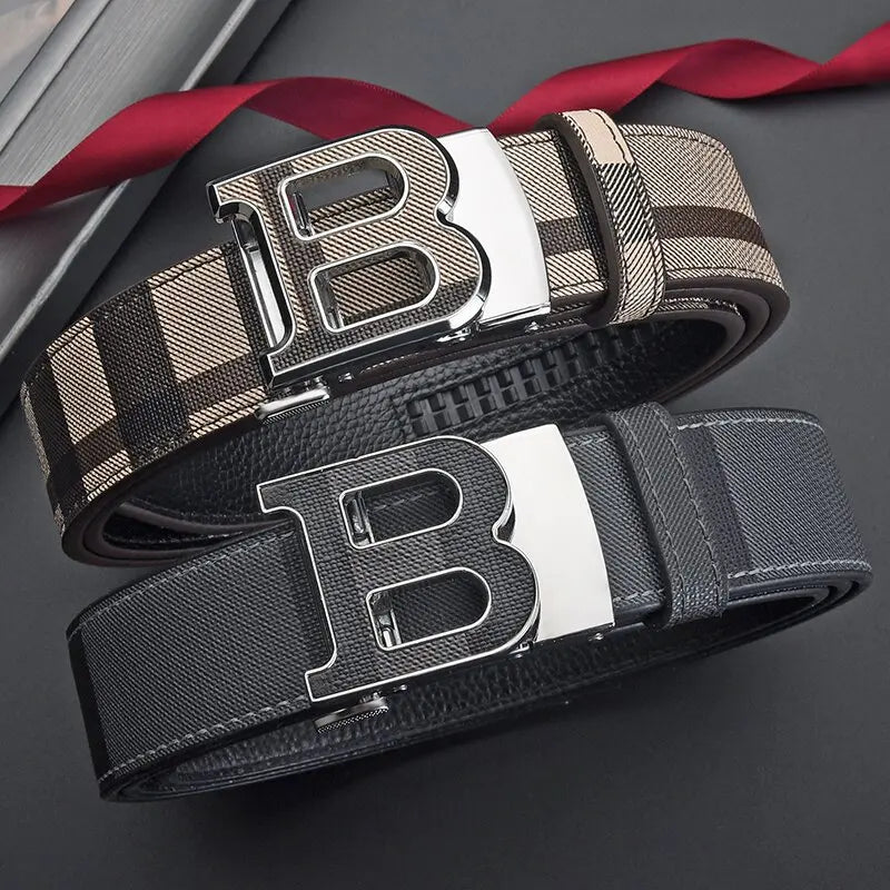 Luxury Brand Men Belt High Quality Leather