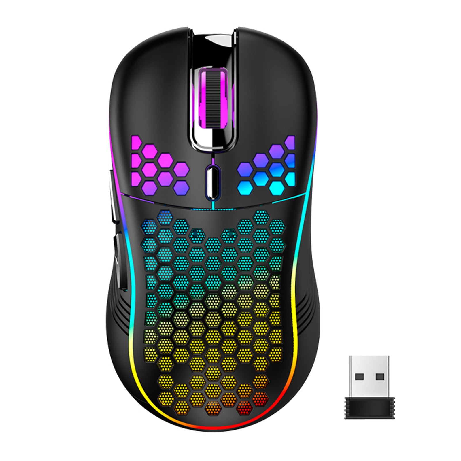 Ice Desktop Hollow Wireless Mouse