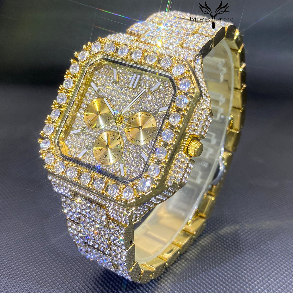 luminous diamond Men's Watch