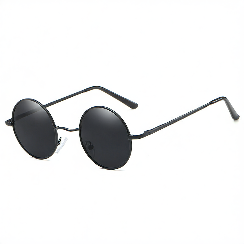 Round-framed sunglasses