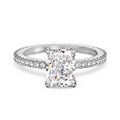 S925 Sterling Silver Zircon Ring