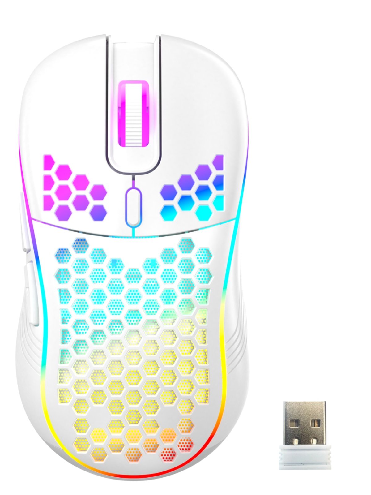 Ice Desktop Hollow Wireless Mouse