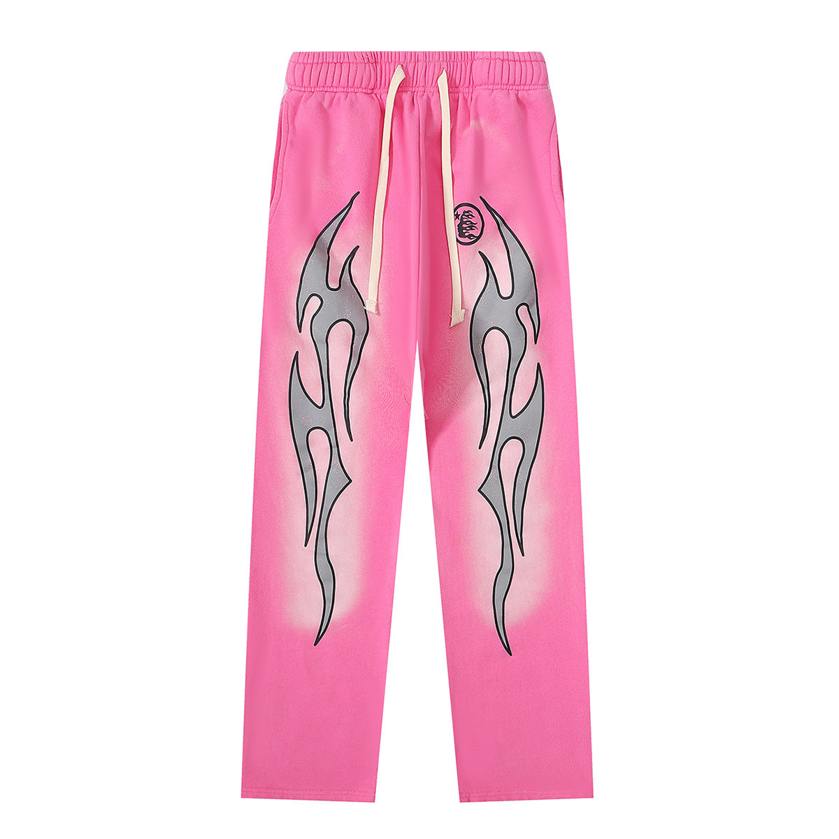 Retro Cotton Hoodie and Sweatpants Set