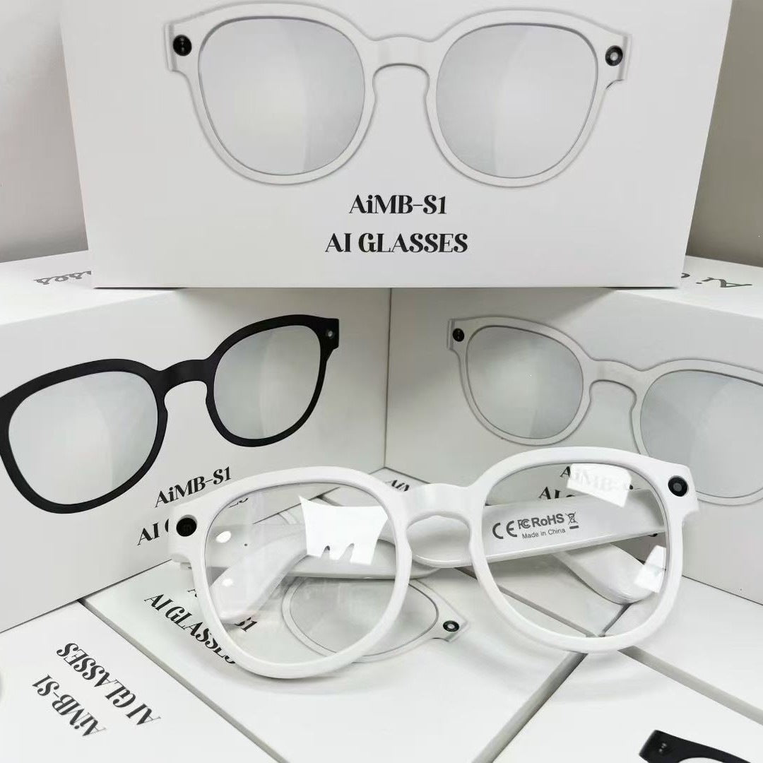 Smart Glasses with Camera Bluetooth AI Translation