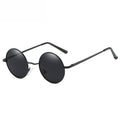 Round-framed sunglasses