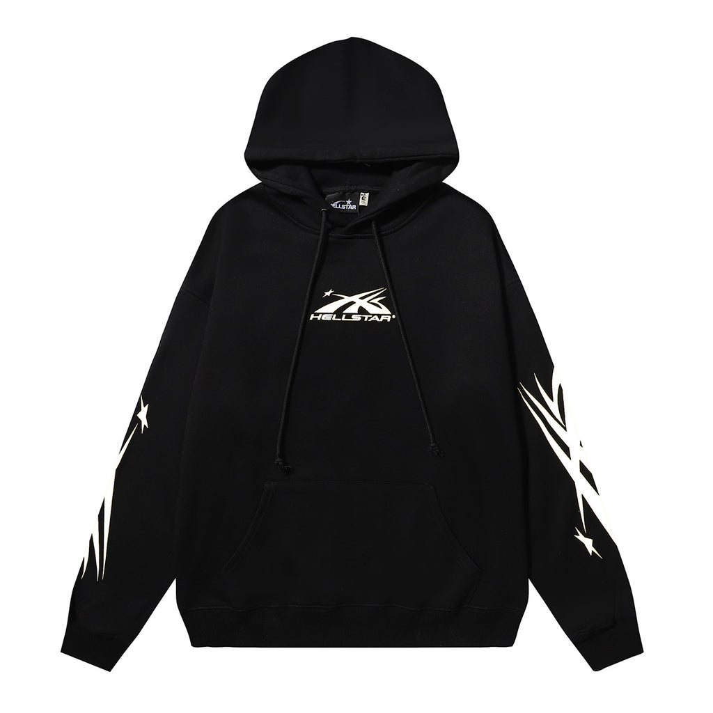Retro Cotton Hoodie and Sweatpants Set