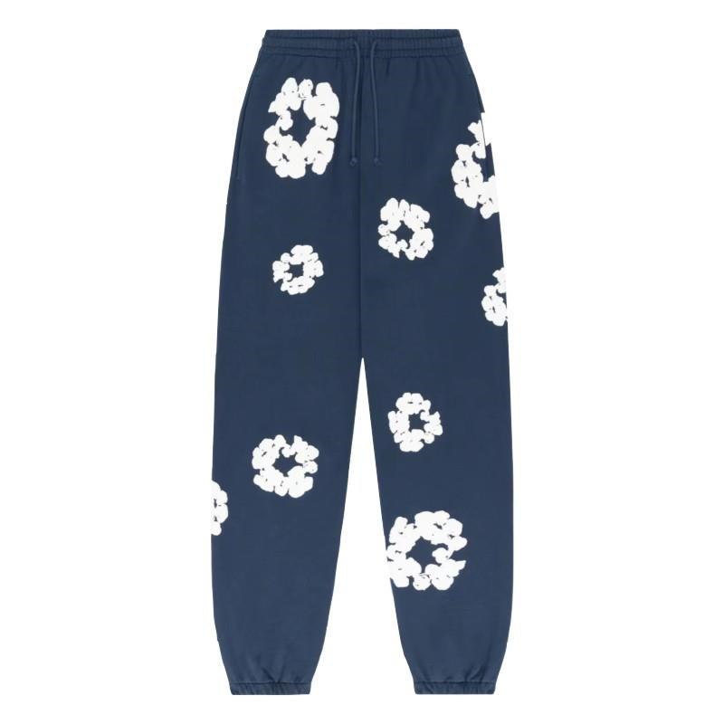 Cotton Hoodie with Plant Print