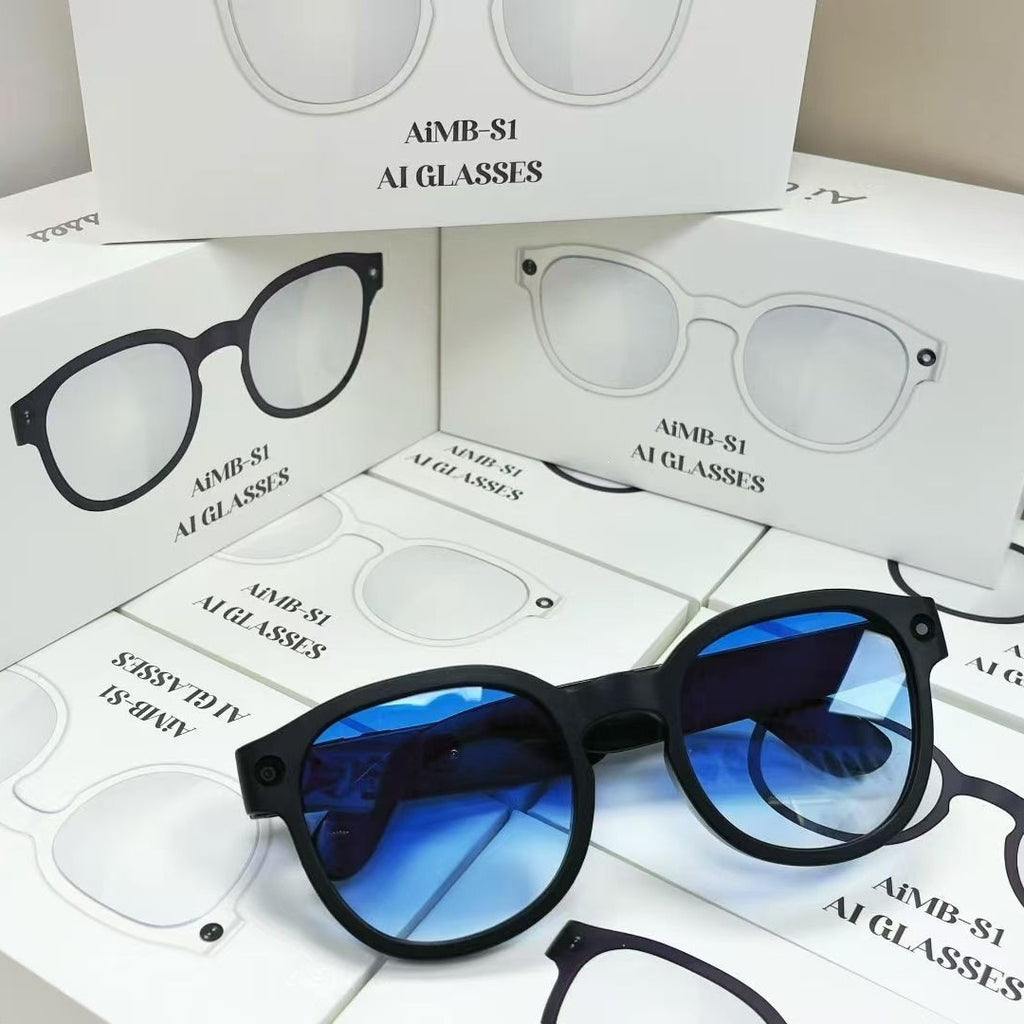 Smart Glasses with Camera Bluetooth AI Translation