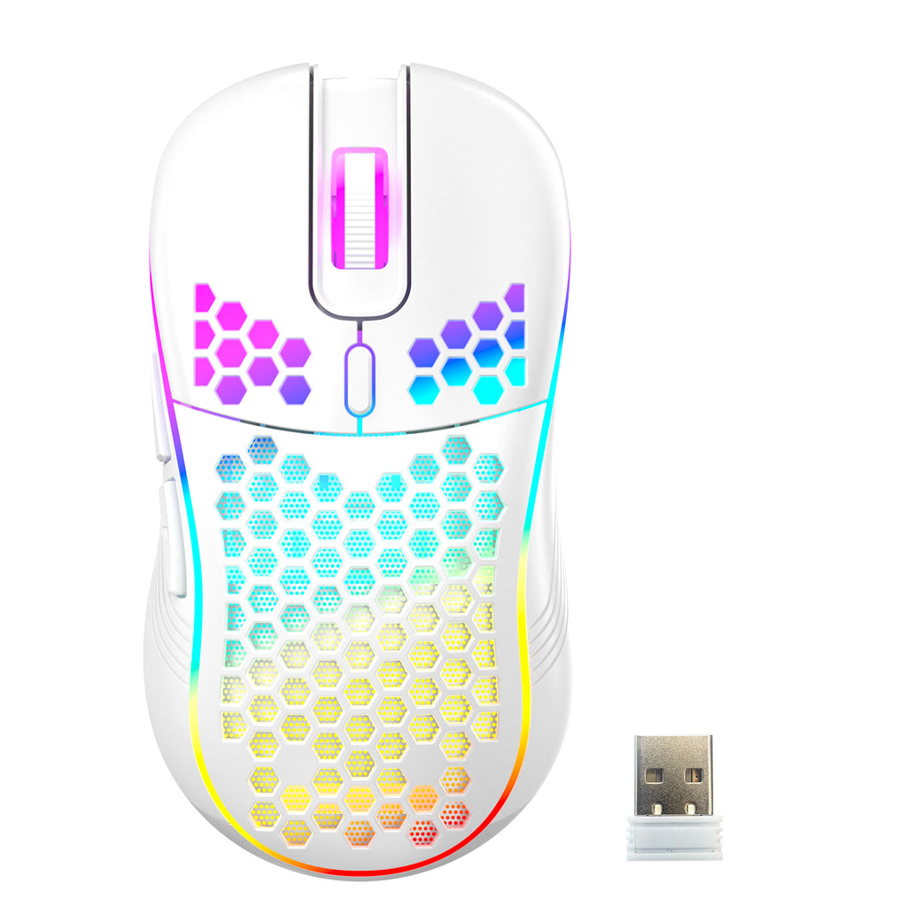 Ice Desktop Hollow Wireless Mouse
