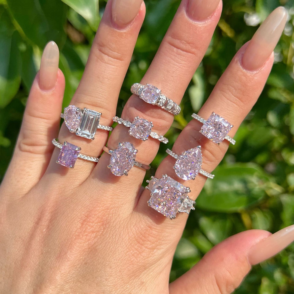 S925 Sterling Silver Zircon Ring