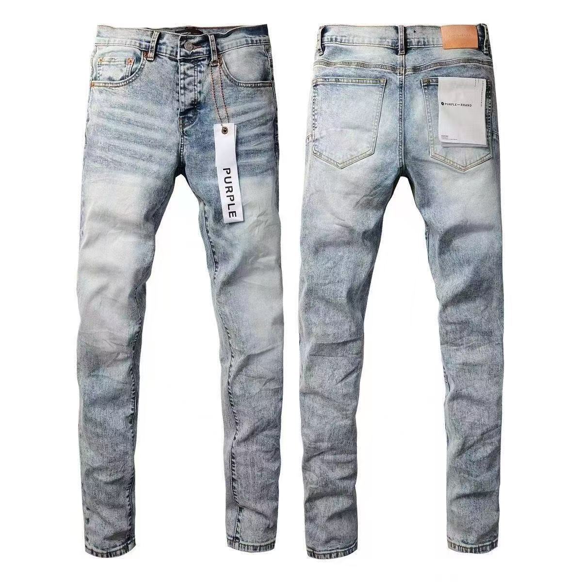 purple ripped patch jeans